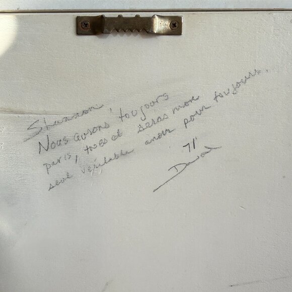 1971 French Signed Print of "Du Tertre in Montmarte" by Maurice Legendre - Picture 11 of 11